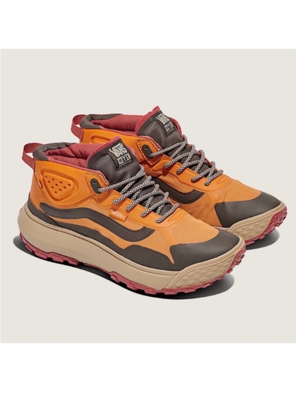 Vans MTE Crosspath Mid Shoe Marmalade Women 8.OUS Mens 6.5US